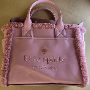Kate Spade Jett Faux Shearling Small Tote